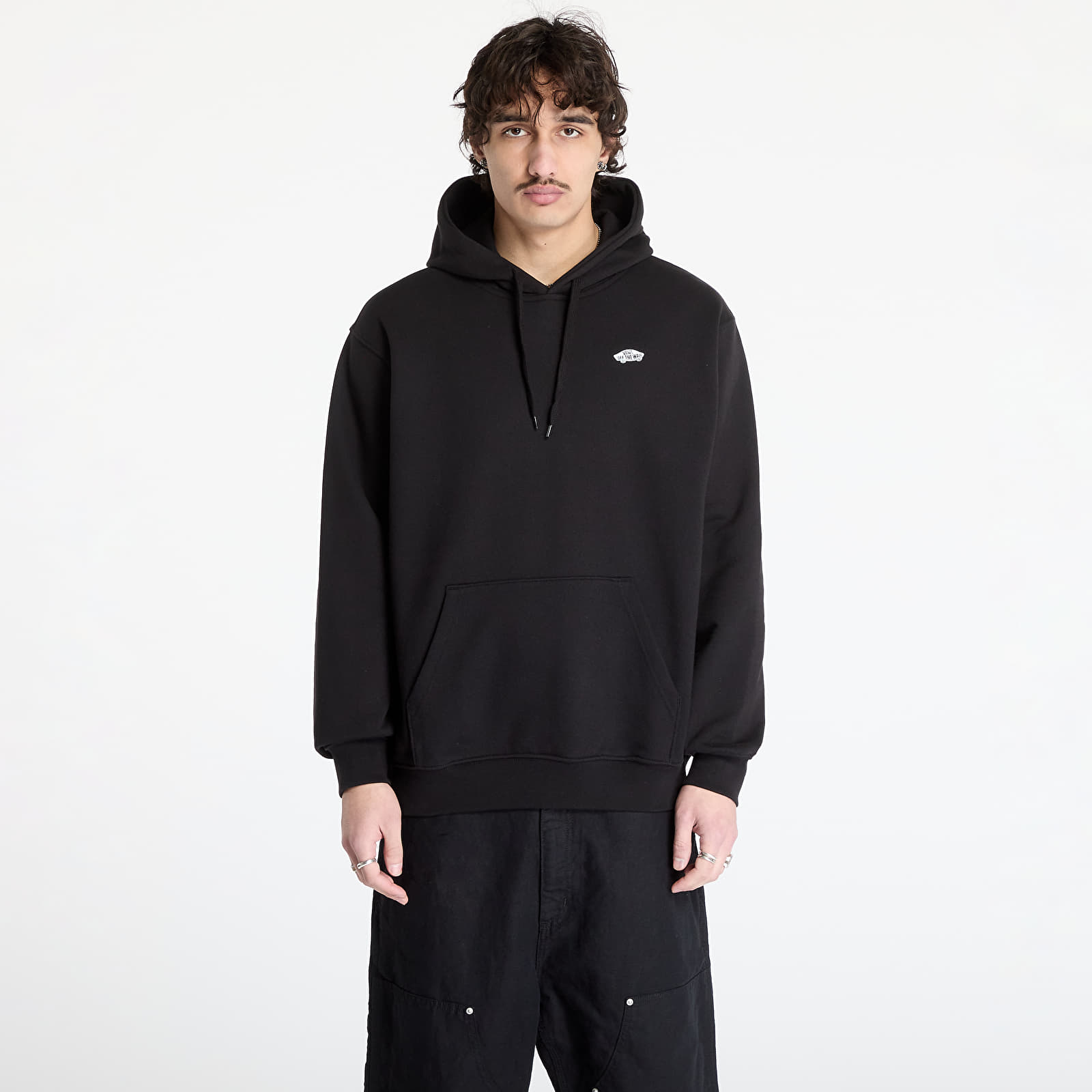 Bluzy Vans Style 76 Ii Loose Ft Pullover Black/ White