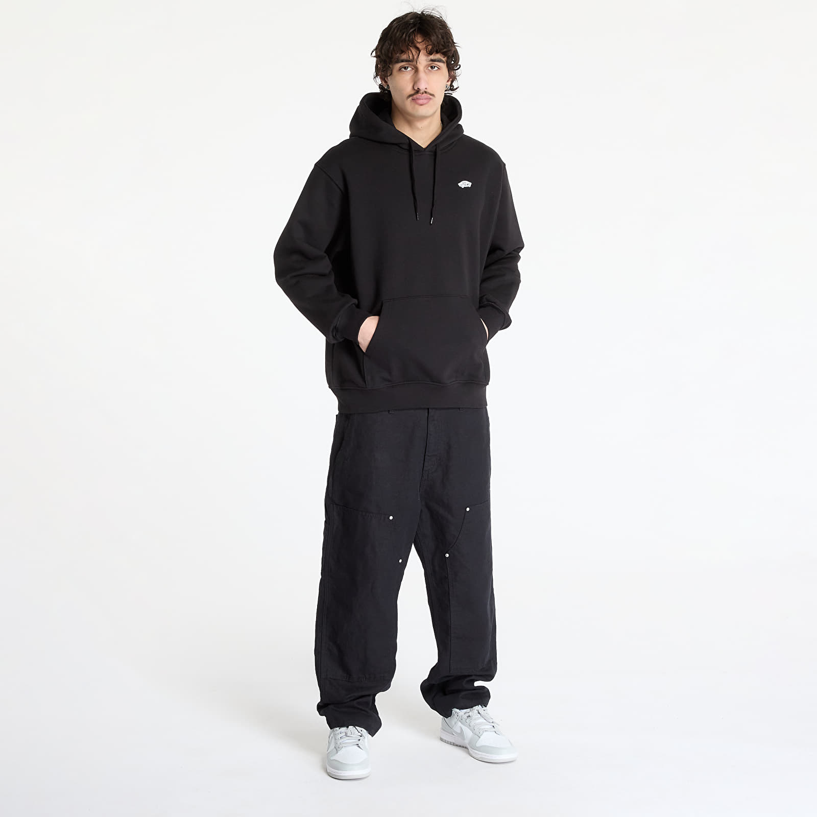 Bluzy Vans Style 76 Ii Loose Ft Pullover Black/ White