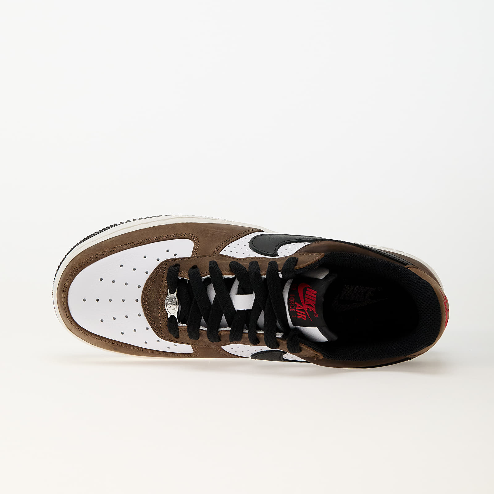 Meeste tossud ja kingad Nike Air Force 1 Low Retro White/ Black-Bison