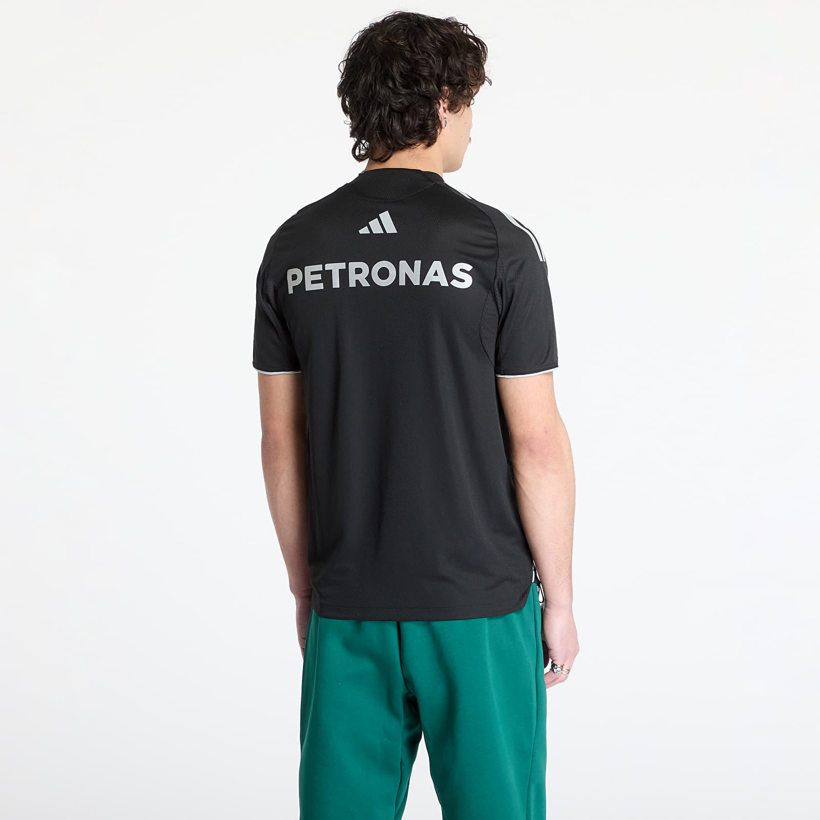 Jerseys adidas x Mercedes AMG Petronas F1 Team Mechanics Jersey Black/ Black/ Reflective Silver