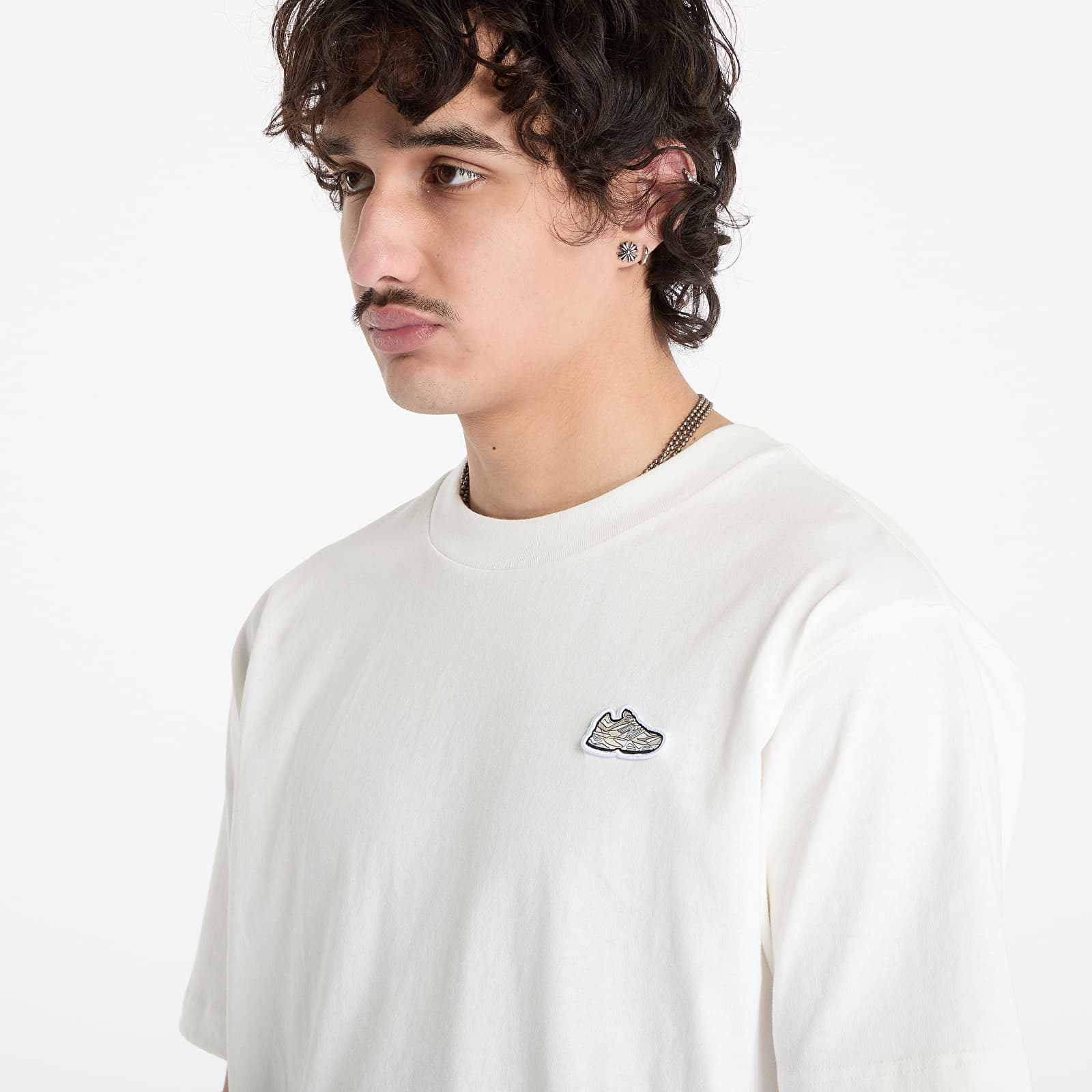 Meeste T-särgid New Balance Athletics 9060 Patch T-Shirt White