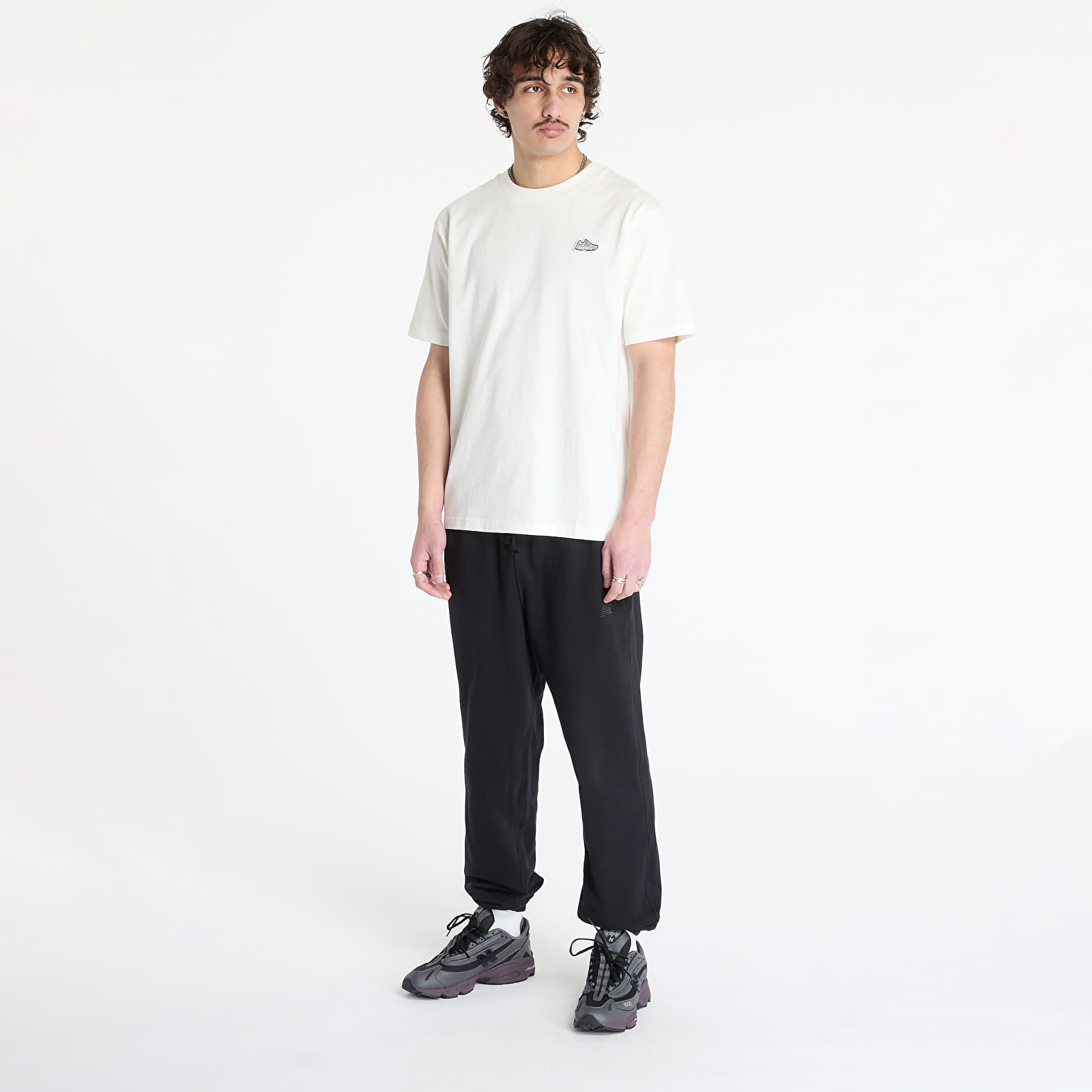 Meeste T-särgid New Balance Athletics 9060 Patch T-Shirt White