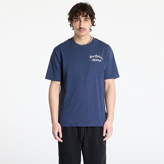 Tričko New Balance Athletics Relaxed League T-Shirt Blue