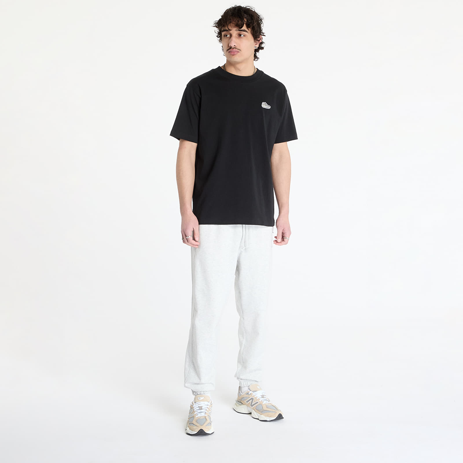 Pantalones de chándal para hombre New Balance Athletics French Terry Joggers Grey