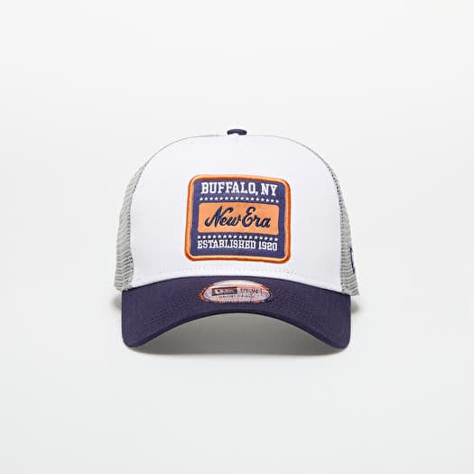 Kapa New Era 9FORTY Af Trucker Patch Cot Canv White/ Light Navy