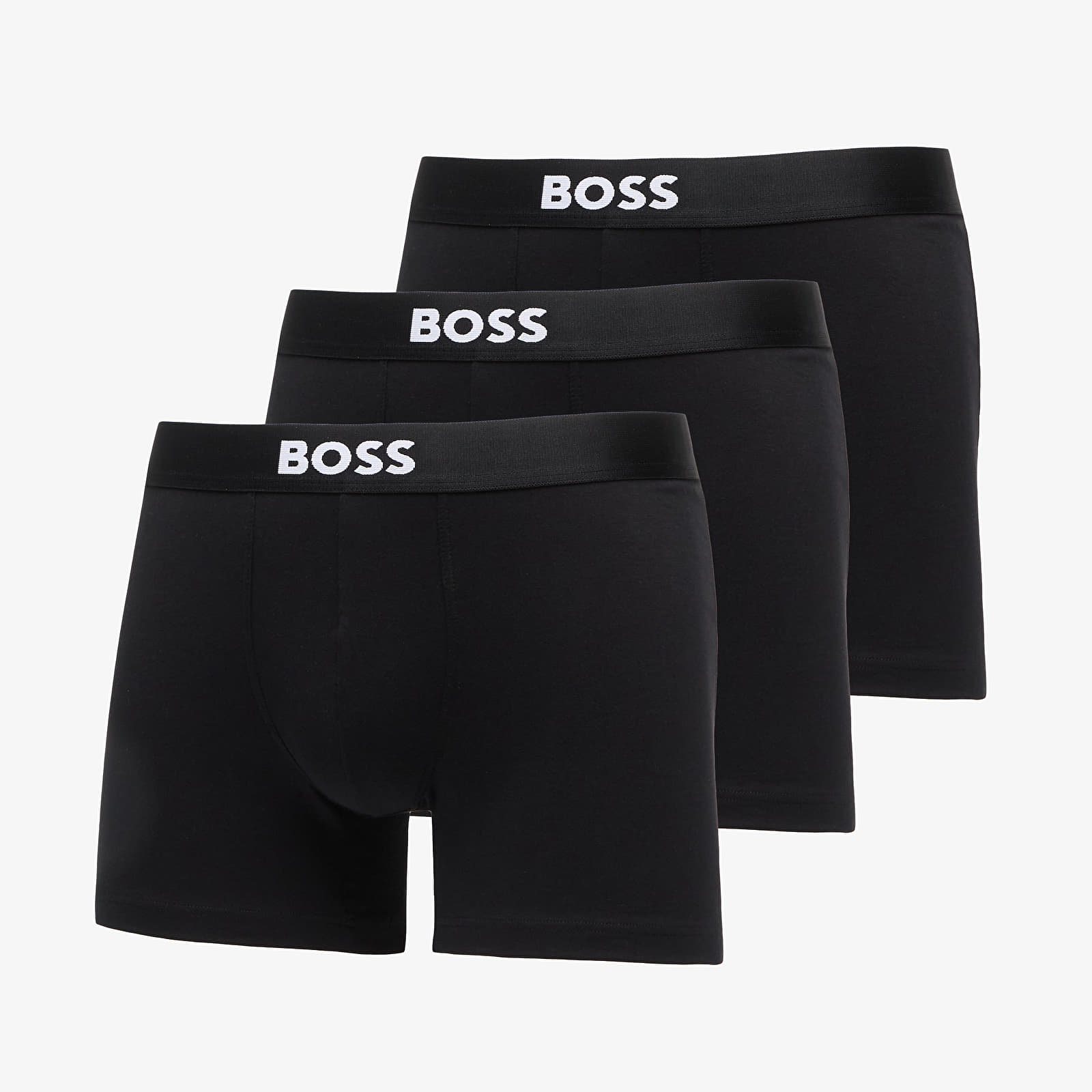 Boksersortsid Hugo Boss Boxer Briefs 3-Pack Boss One Black