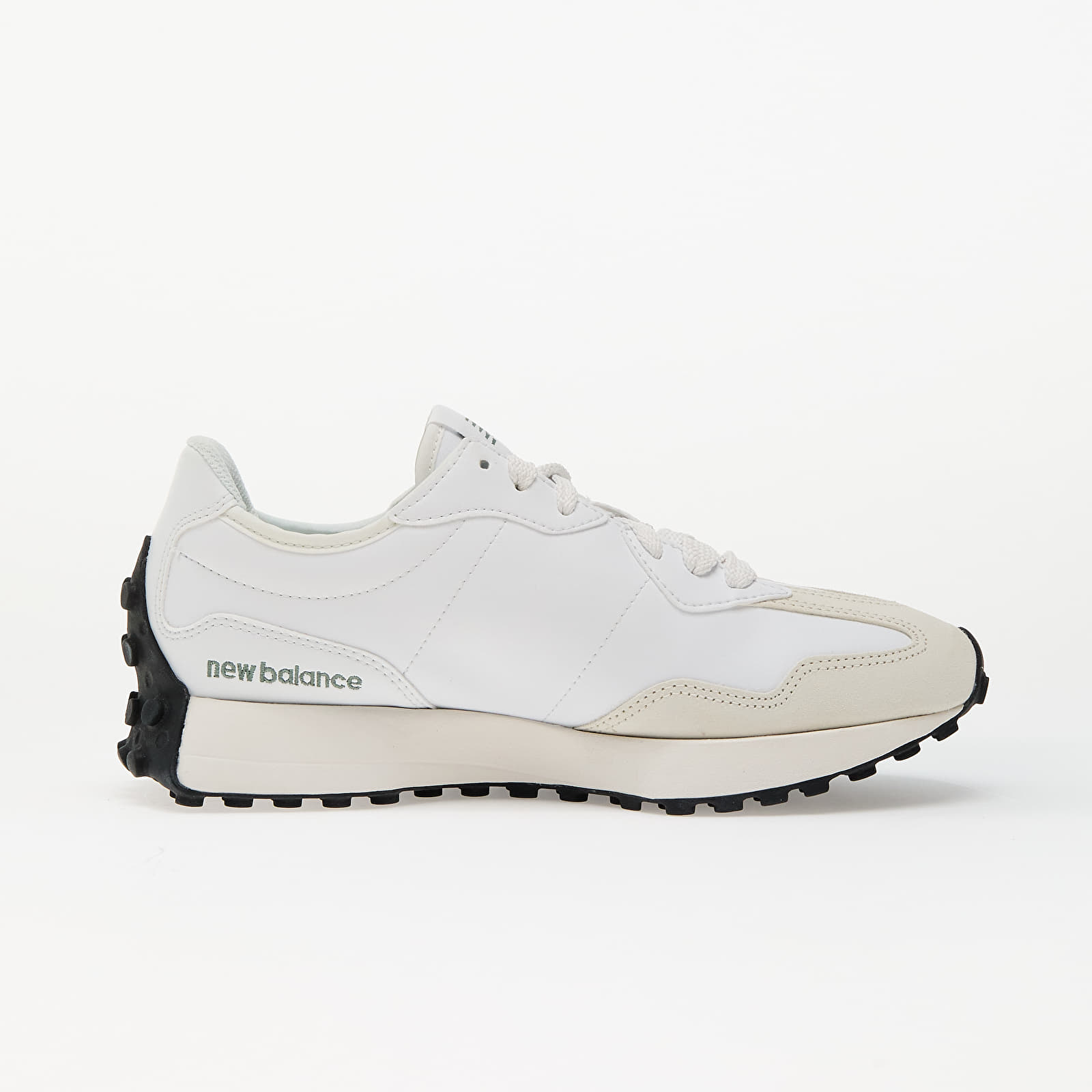 Zapatillas Hombre New Balance 327 White/ Green/ Beige