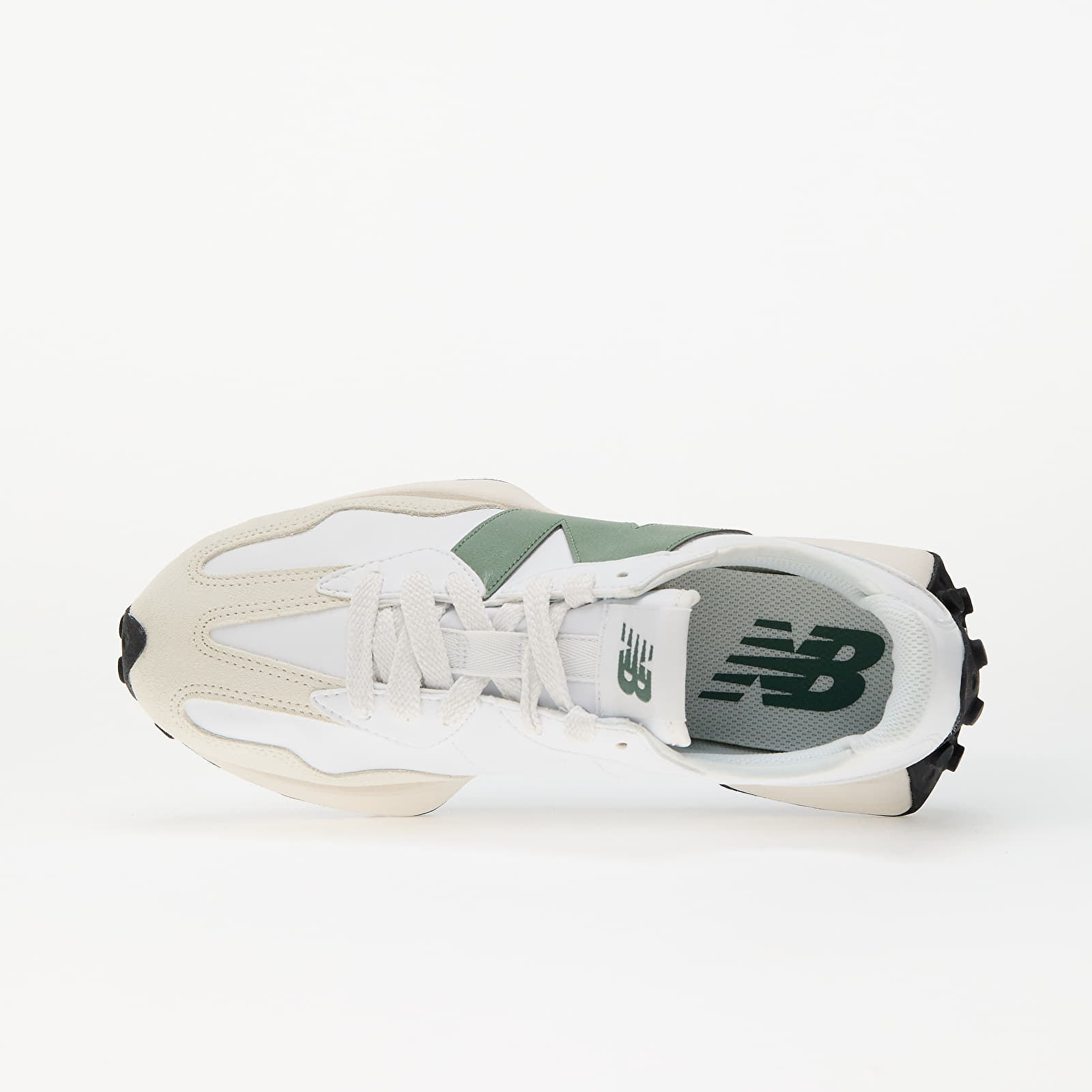 Zapatillas Hombre New Balance 327 White/ Green/ Beige