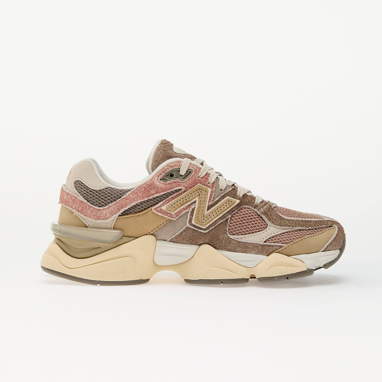 Herensneakers en -schoenen New Balance 9060 Light Brown/ Pink/ Beige