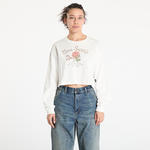T-shirt Vans Supply Boutique Longsleeve Relax Marshmallow