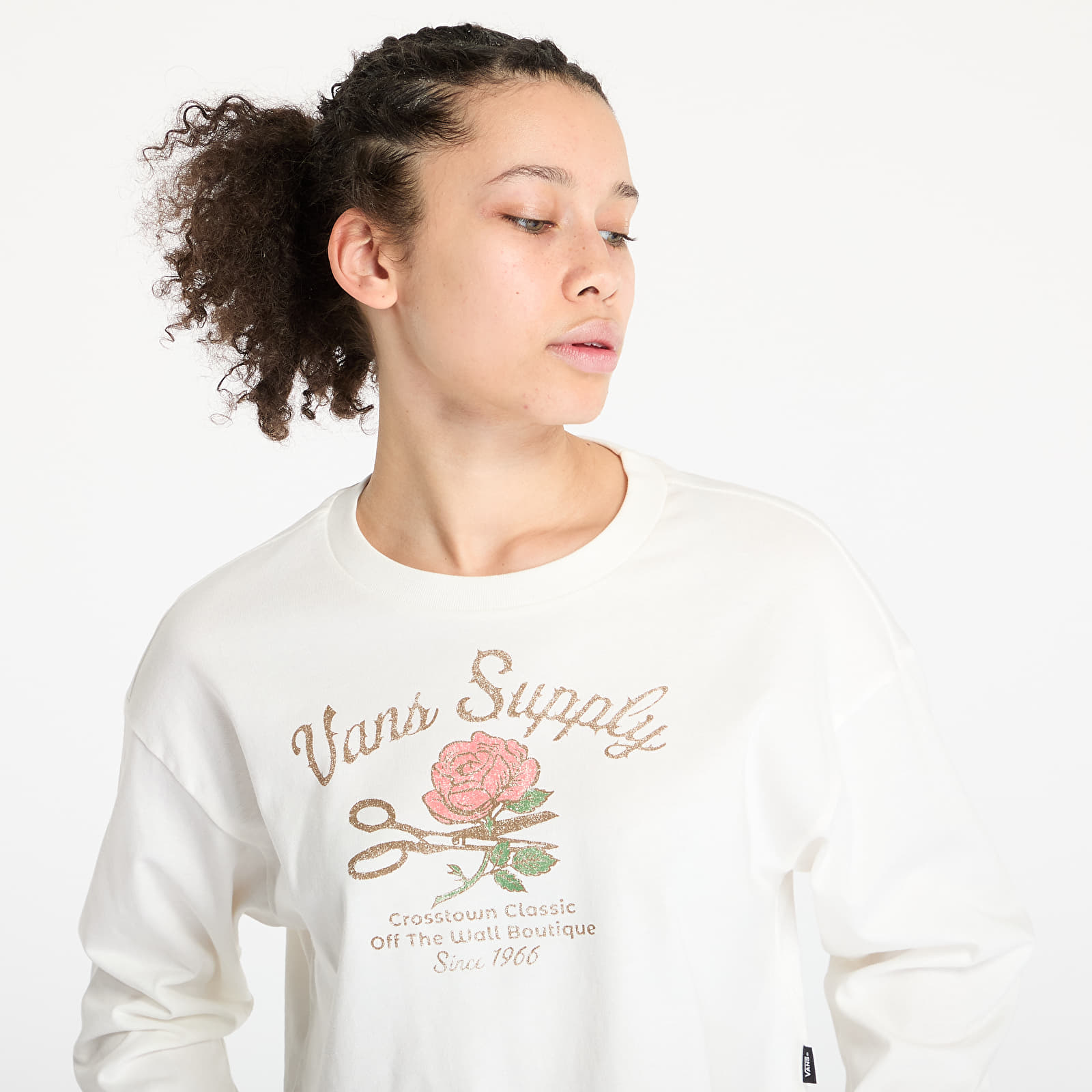 T-Shirts Vans Supply Boutique Longsleeve Relax Marshmallow