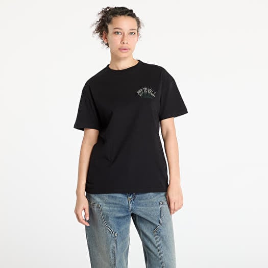 T-shirt Vans Metal University Oversized SS Tee Black