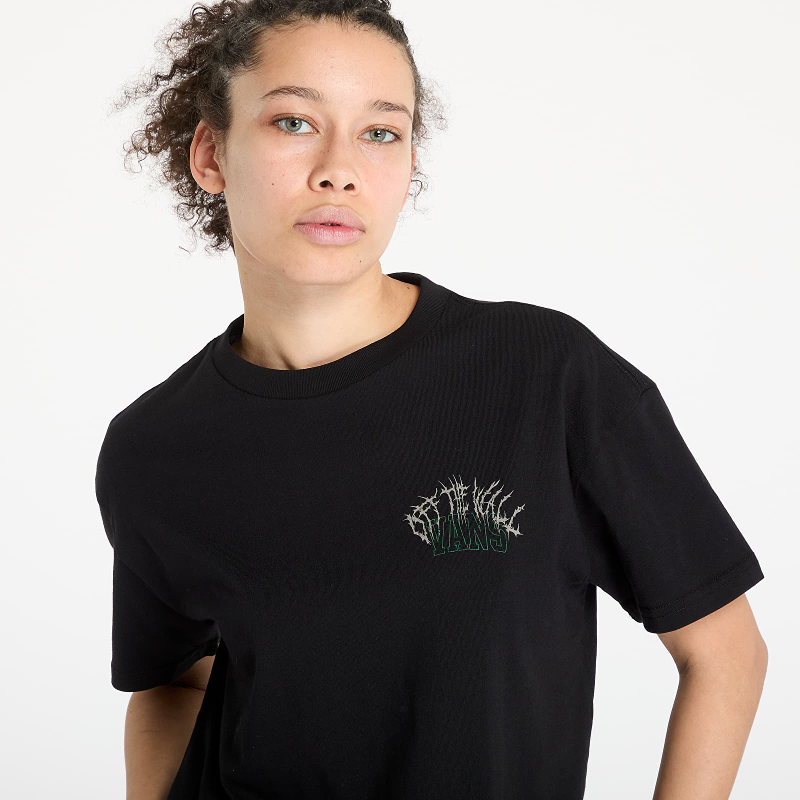 T-shirts Vans Metal University Oversized SS Tee Black
