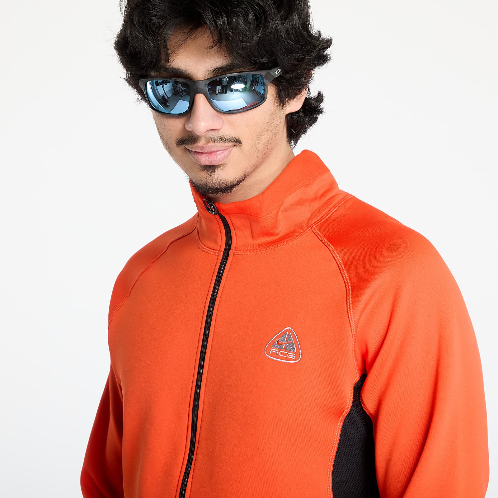 Bluzy męskie Nike ACG "Oregon Series" Reissue Men's Polartec® Top Picante Red/ Black/ Wolf Grey
