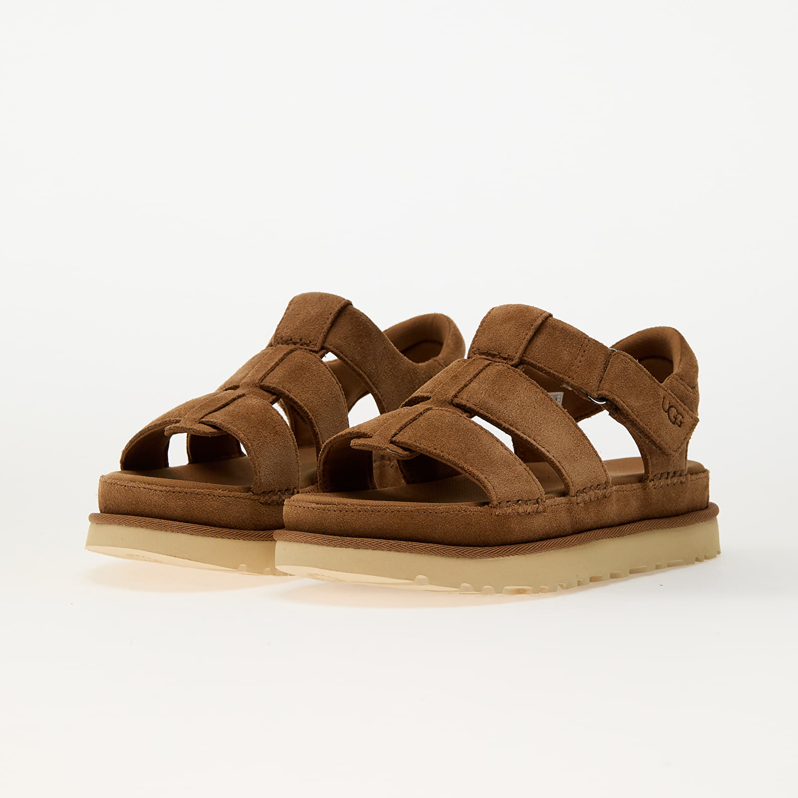 Women's sneakers and shoes UGG W Goldenstar Strap Chestnut