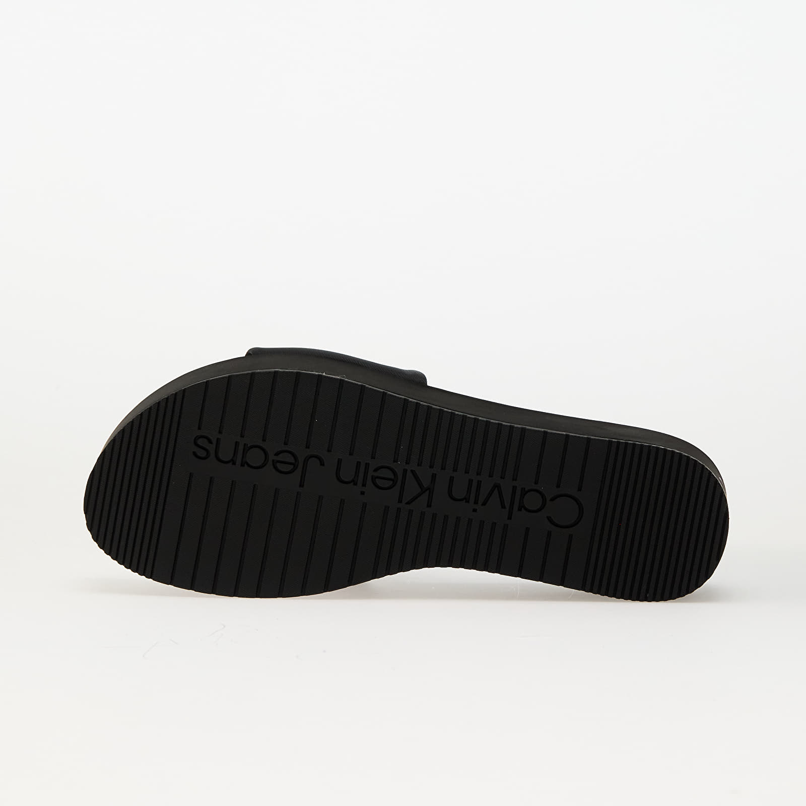 Ženske tenisice Calvin Klein Jeans Flatform Sandal Slid Black