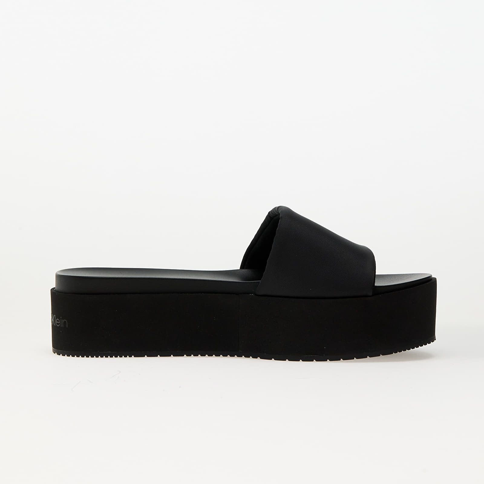 Ženske tenisice Calvin Klein Jeans Flatform Sandal Slid Black