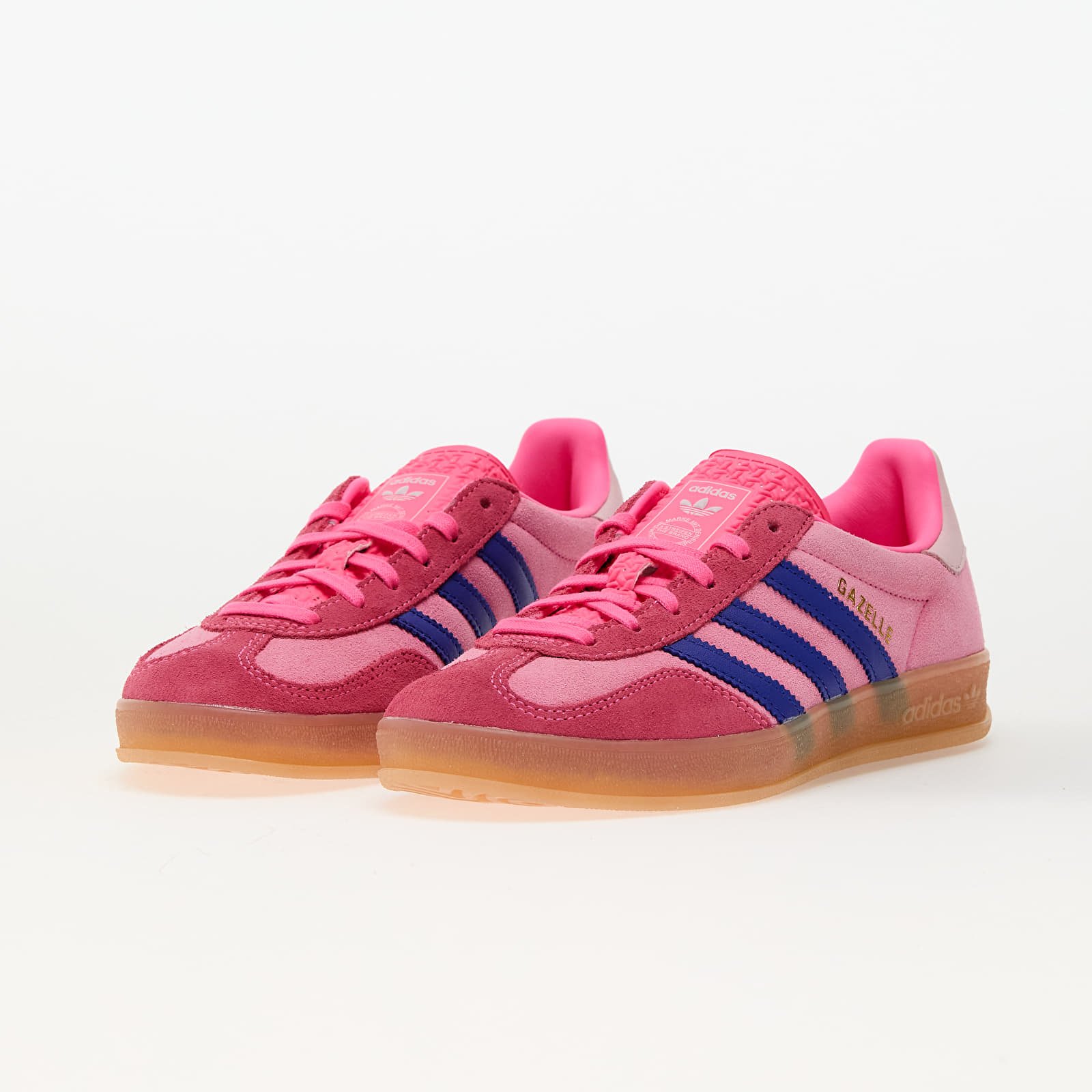 Women's sneakers and shoes adidas Gazelle Indoor W Lucid Pink/ Clear Pink/ Gum
