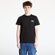 Tommy Jeans Slim Bubble Print Tee Black