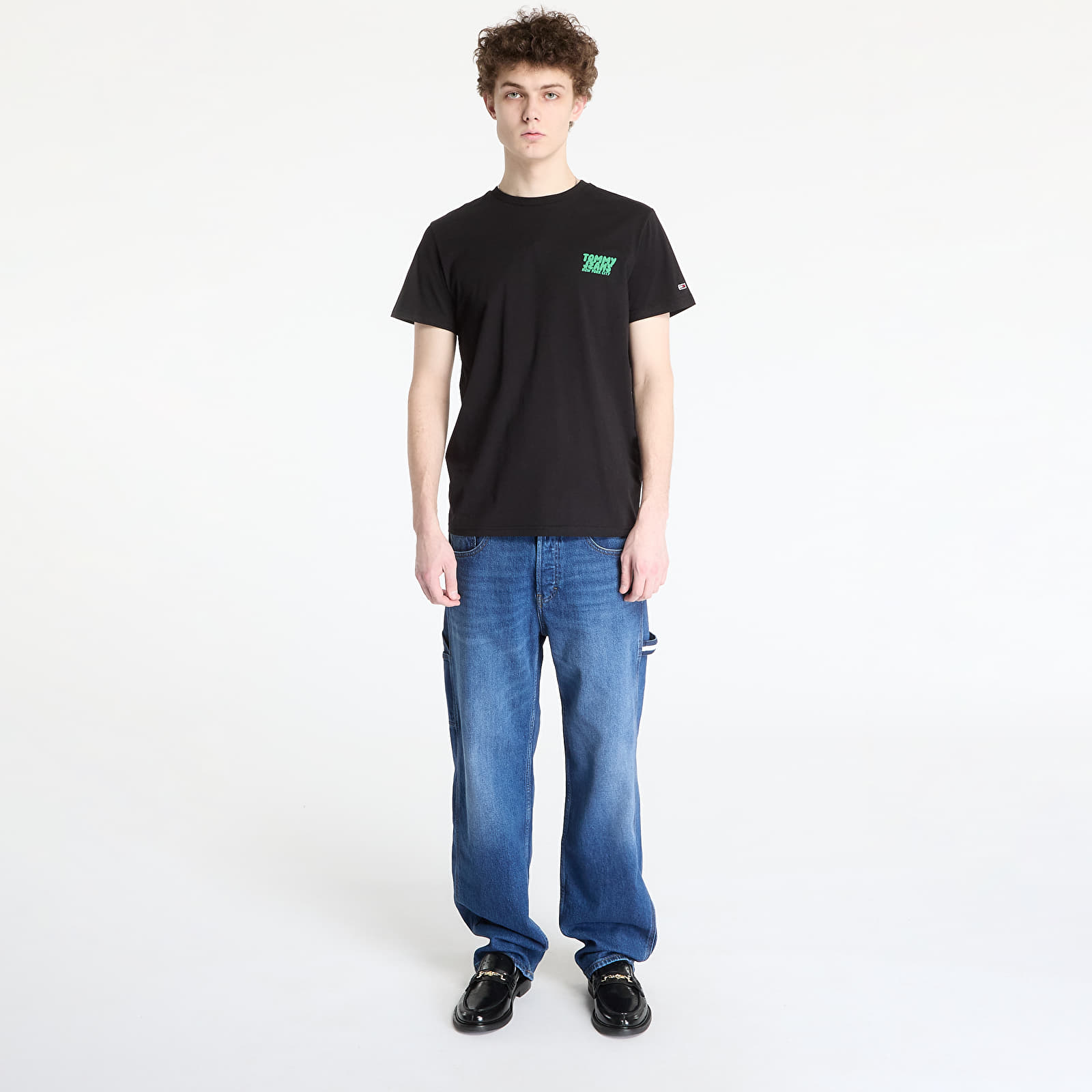 Férfi farmerek Tommy Jeans Jaimie Relaxed Straight Carp Jeans Denim