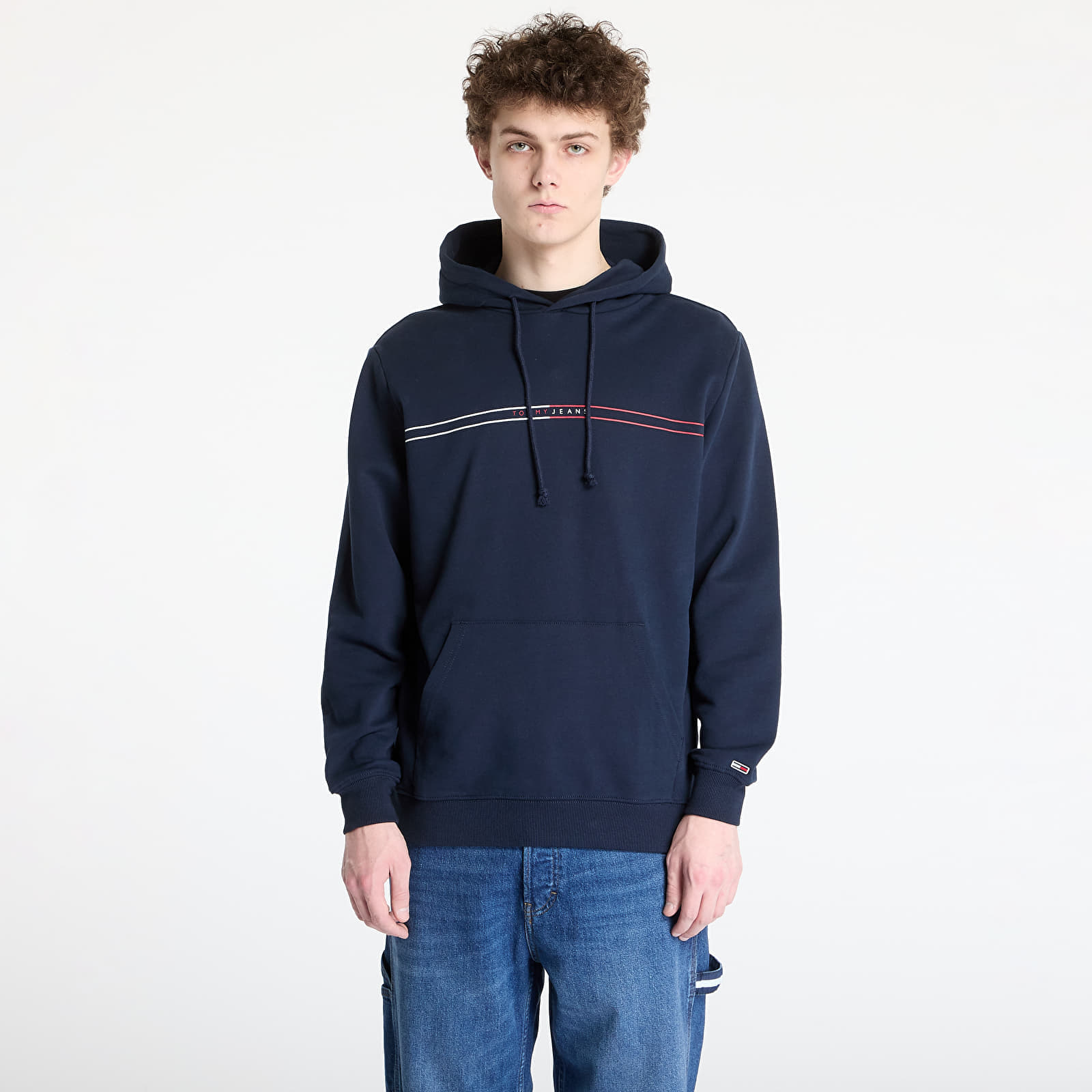 Sweatshirt Tommy Jeans Regular Entry Graphic Hoodie L - Tommy Hilfiger - Modalova