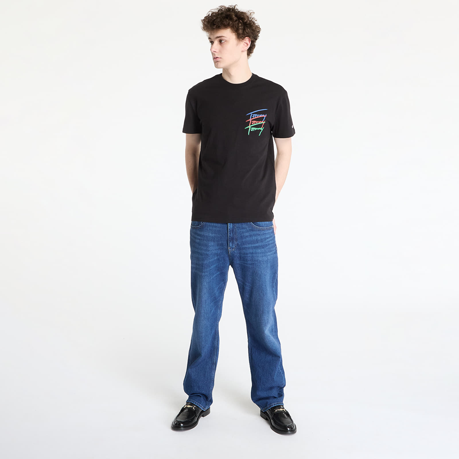 Vaqueros para hombre Tommy Jeans Otis Regular Straight Jeans Denim