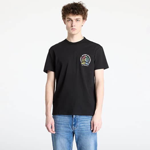 Tricou Tommy Jeans Regular 4Colors Crest Tee Black