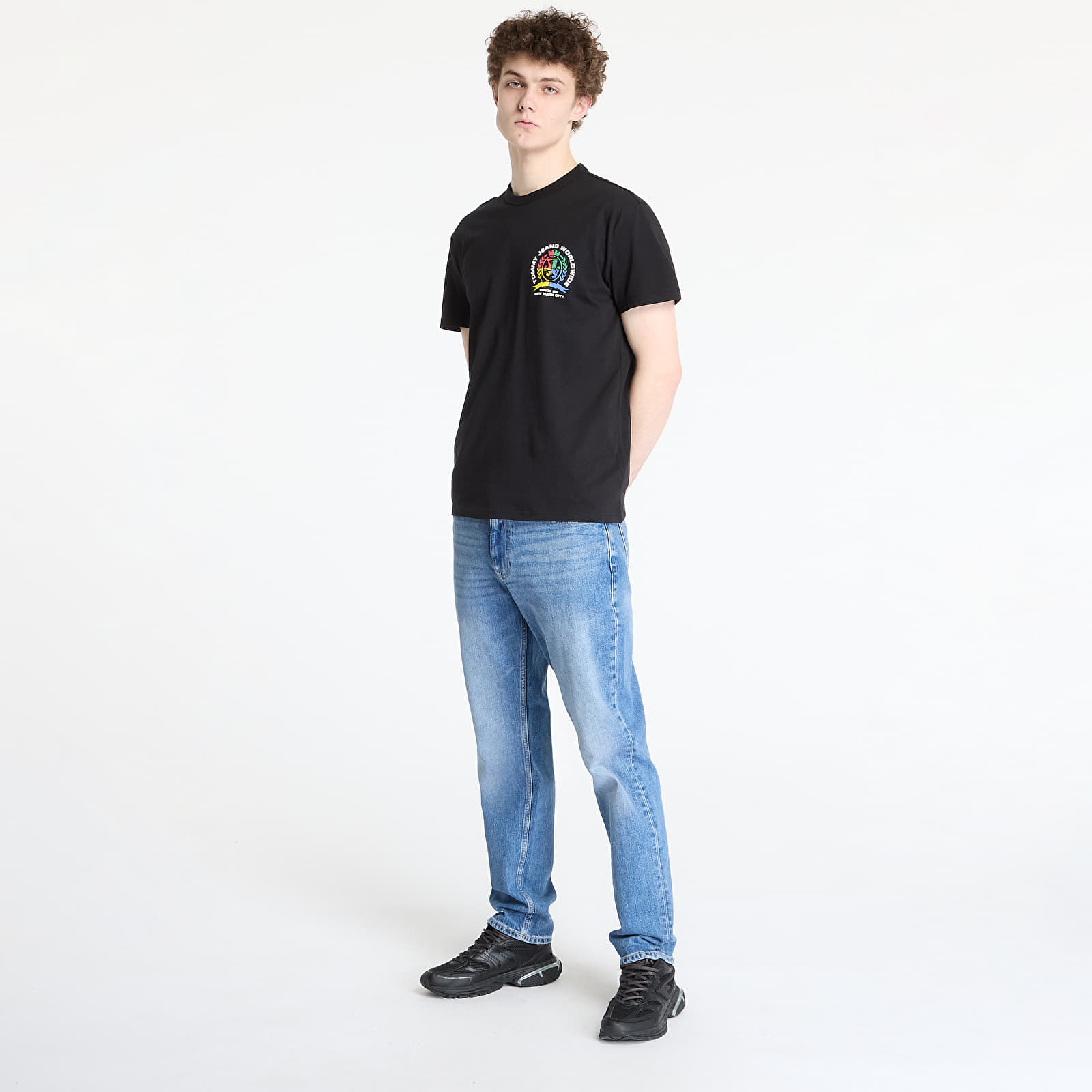 Muške traperice Tommy Jeans Ryan Slim Straight Jeans Denim Medium