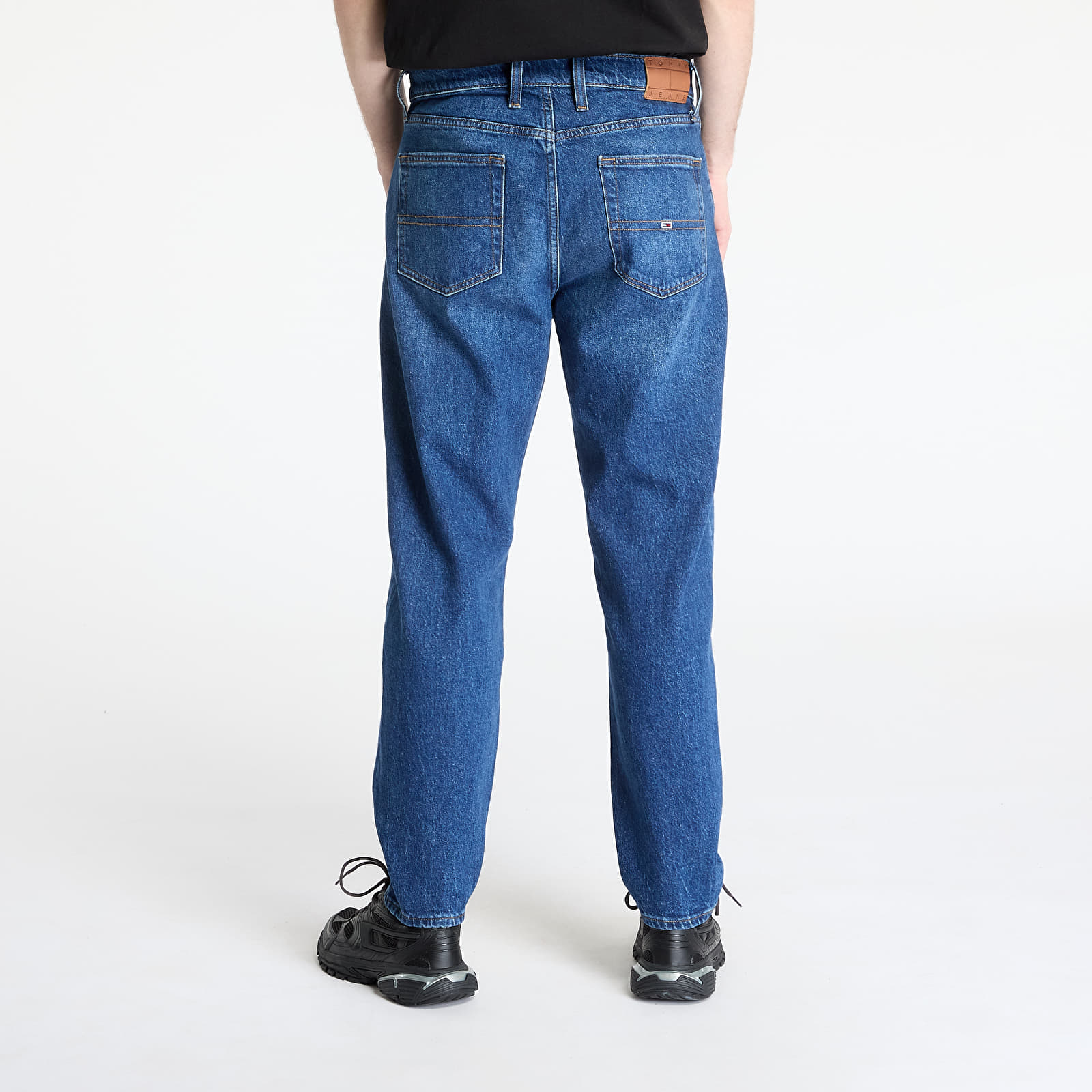 Herren-Jeans Tommy Jeans Isaac Relaxed Tapered Jeans Denim Dark
