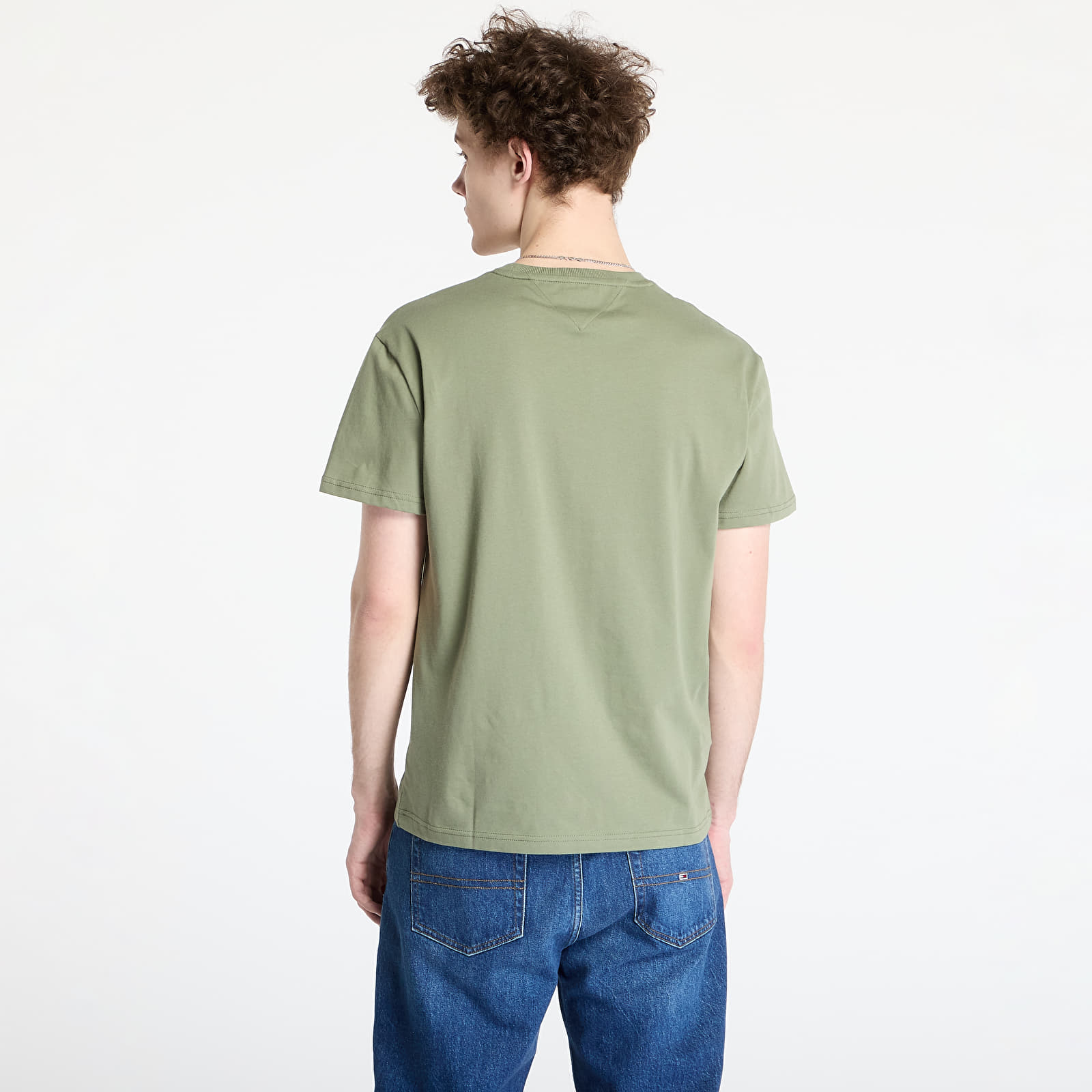 Men's T-shirts Tommy Jeans Regular Dna Graphic Tee Green