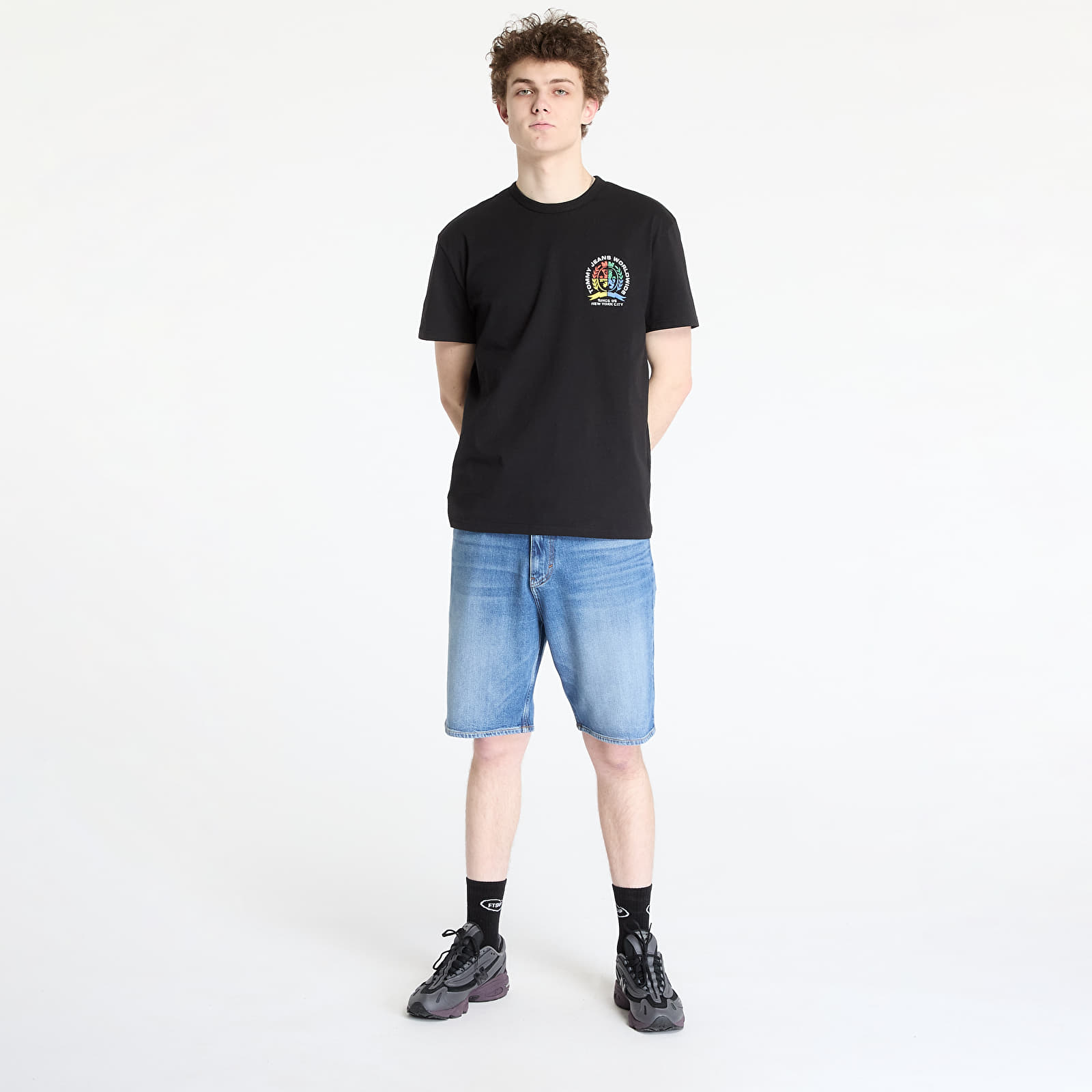 Men's shorts Tommy Jeans Isaac Relaxed Short Denim