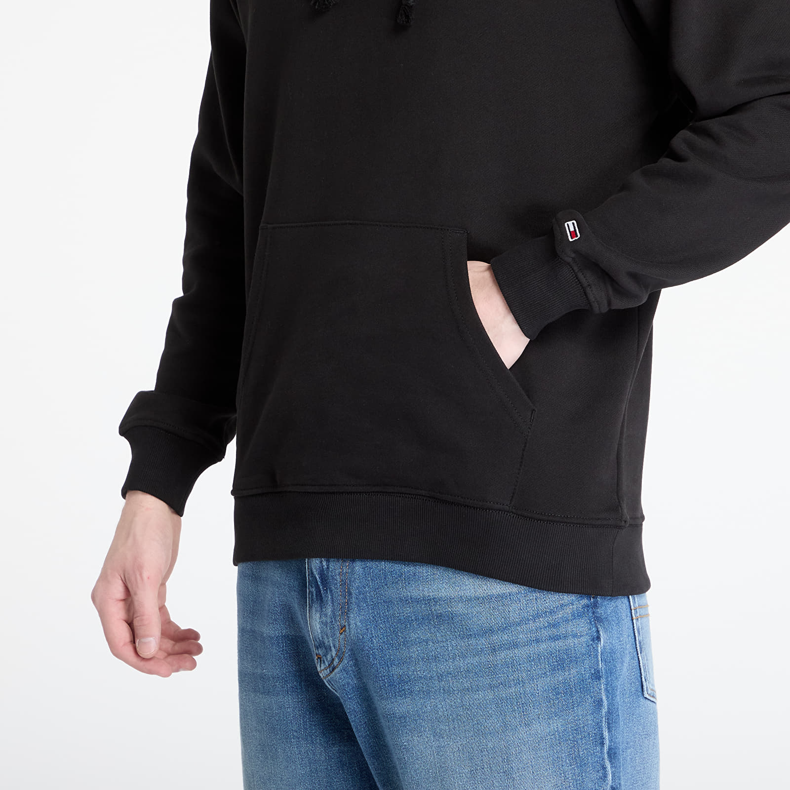 Men's sweatshirts Tommy Jeans Regular Entry Graphic Hoodie Black