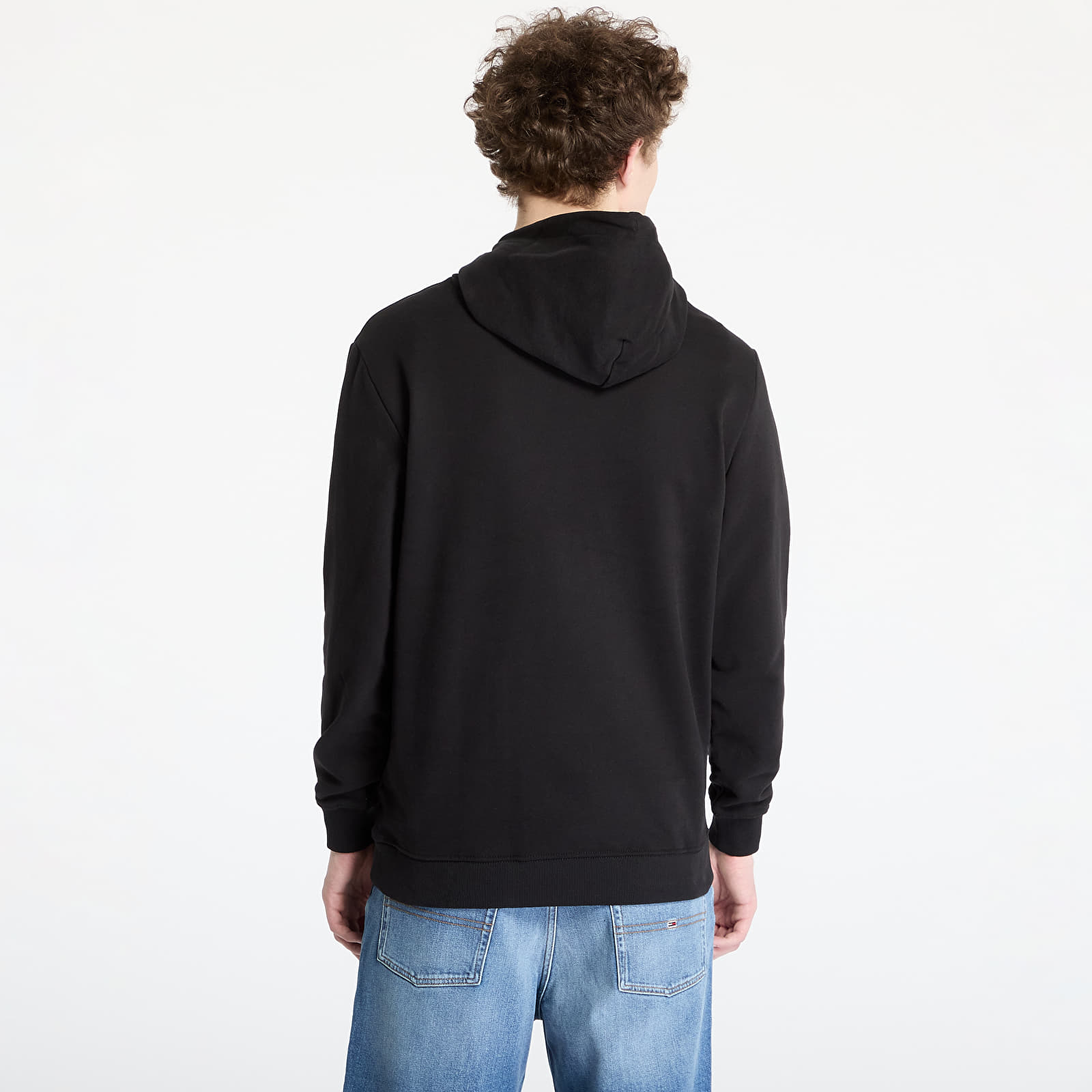 Men's sweatshirts Tommy Jeans Regular Entry Graphic Hoodie Black