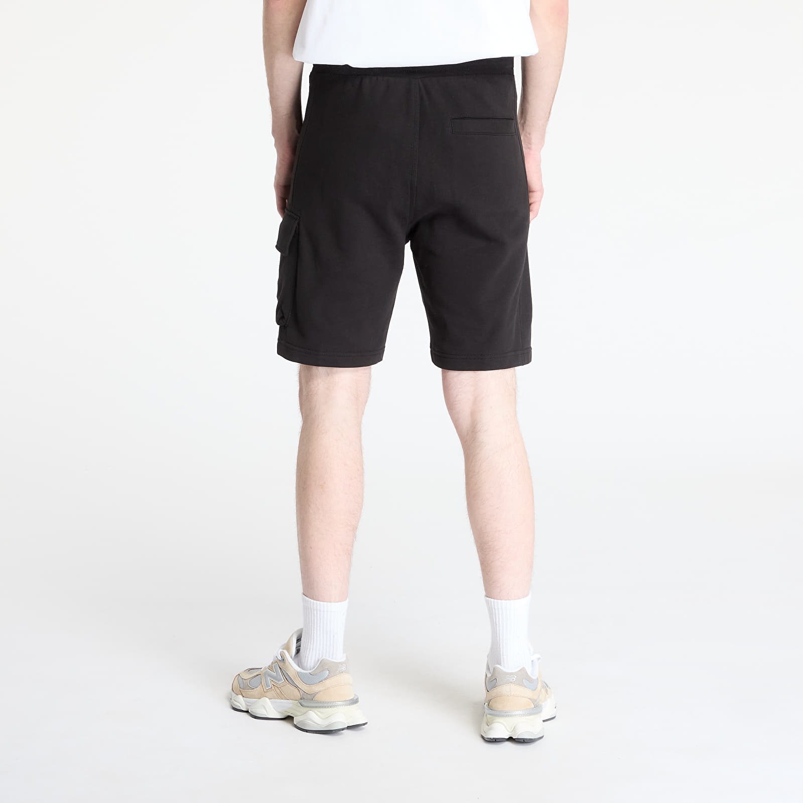 Moške kratke hlače Calvin Klein Jeans Woven Label Short Black