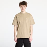 Calvin Klein Jeans Woven Label Relaxed Tee Brown
