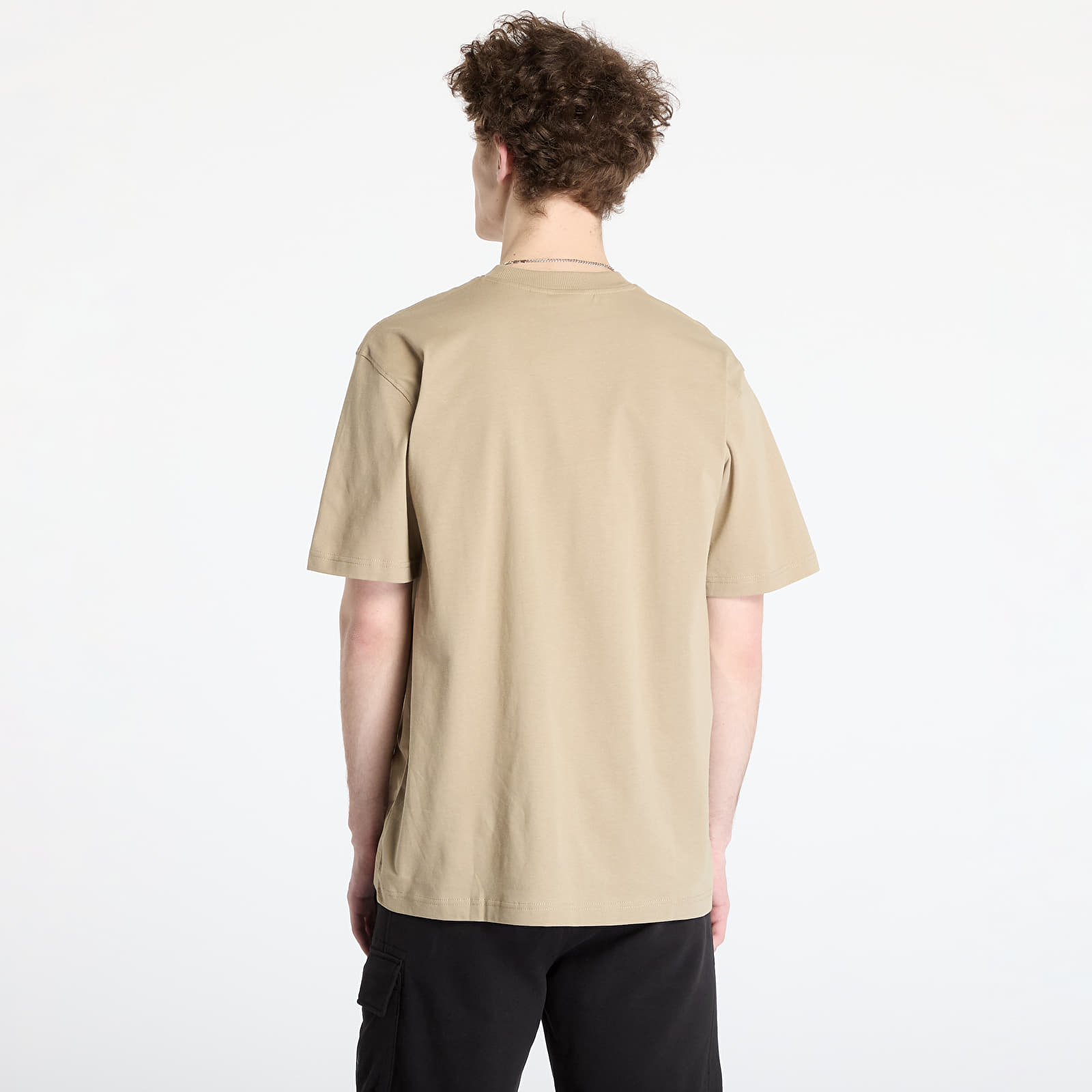 Camisetas hombre Calvin Klein Jeans Woven Label Relaxed Tee Brown