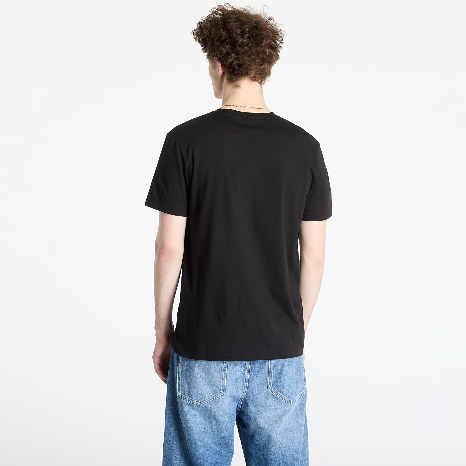 Muške majice Calvin Klein Jeans Serif Box Graphic Tee Black