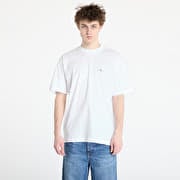 Calvin Klein Jeans Woven Label Relaxed Tee White