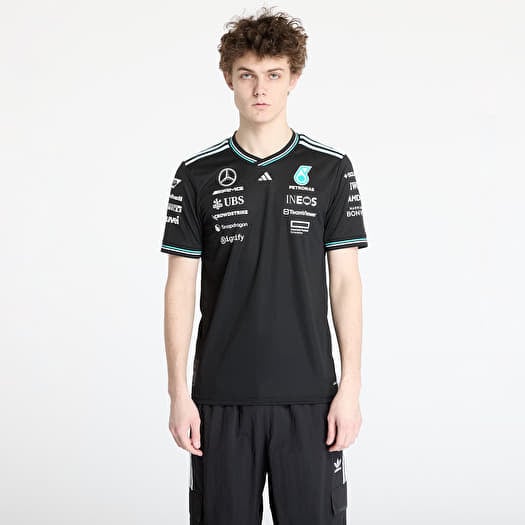 Dres adidas x Mercedes Amg Petronas Formula One Team Driver Authentic Jersey Black/ Black/ White