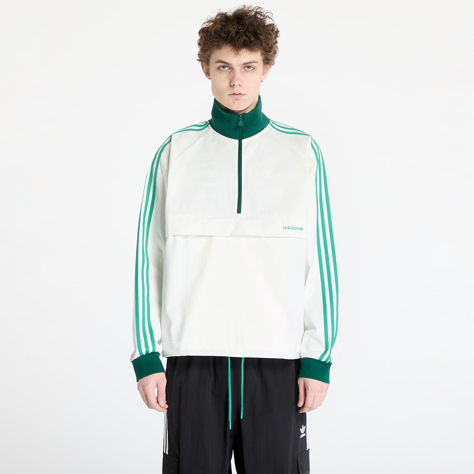 Men's jackets adidas Pullover Jacket Off White