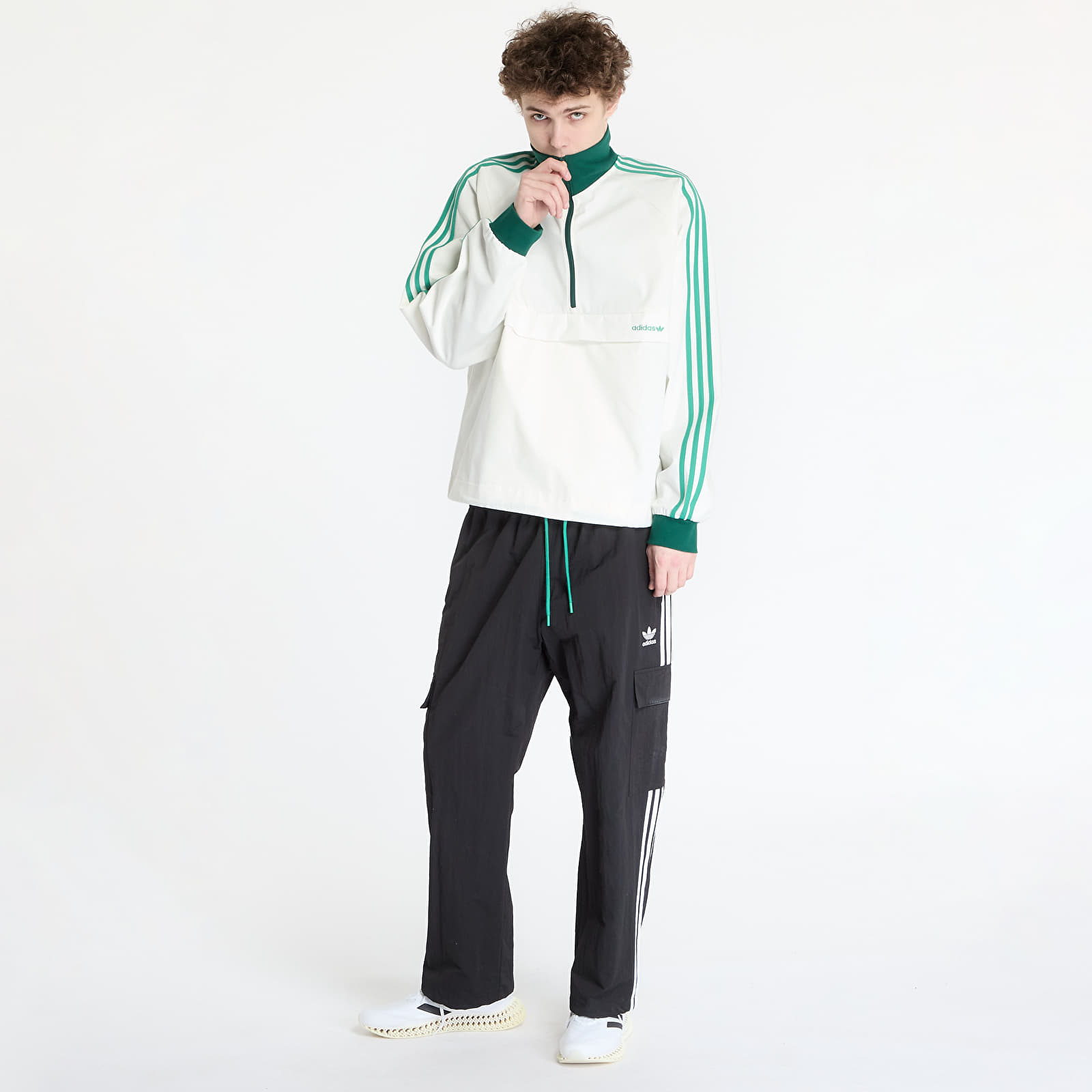 Men's jackets adidas Pullover Jacket Off White