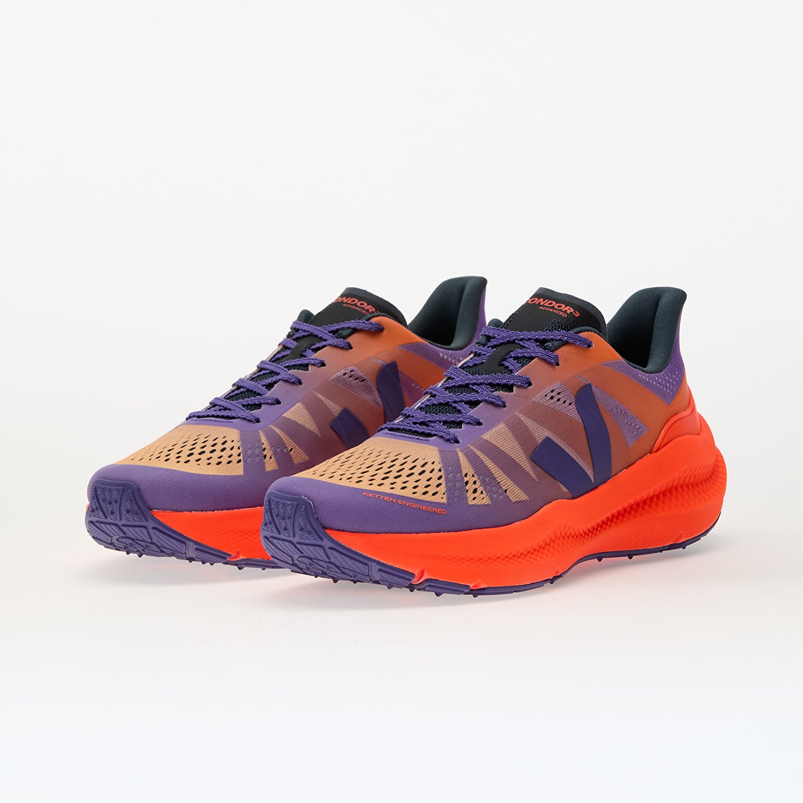 Naiste tossud ja kingad Veja W Condor 3 Adv Enmesh Grad Purple Orange