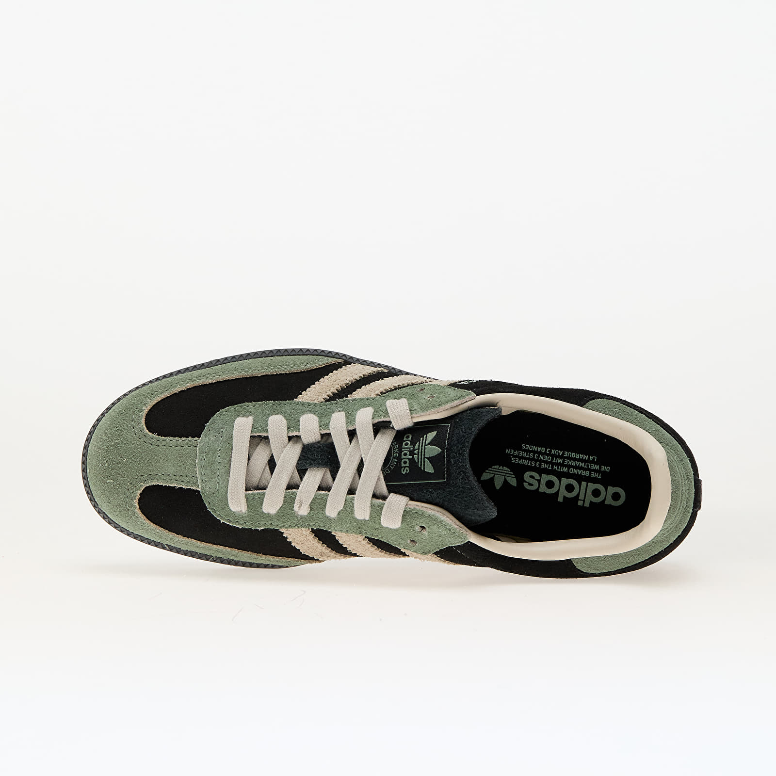 Zapatillas mujer adidas Samba Og W Core Black/ Aluminium/ Silver Green