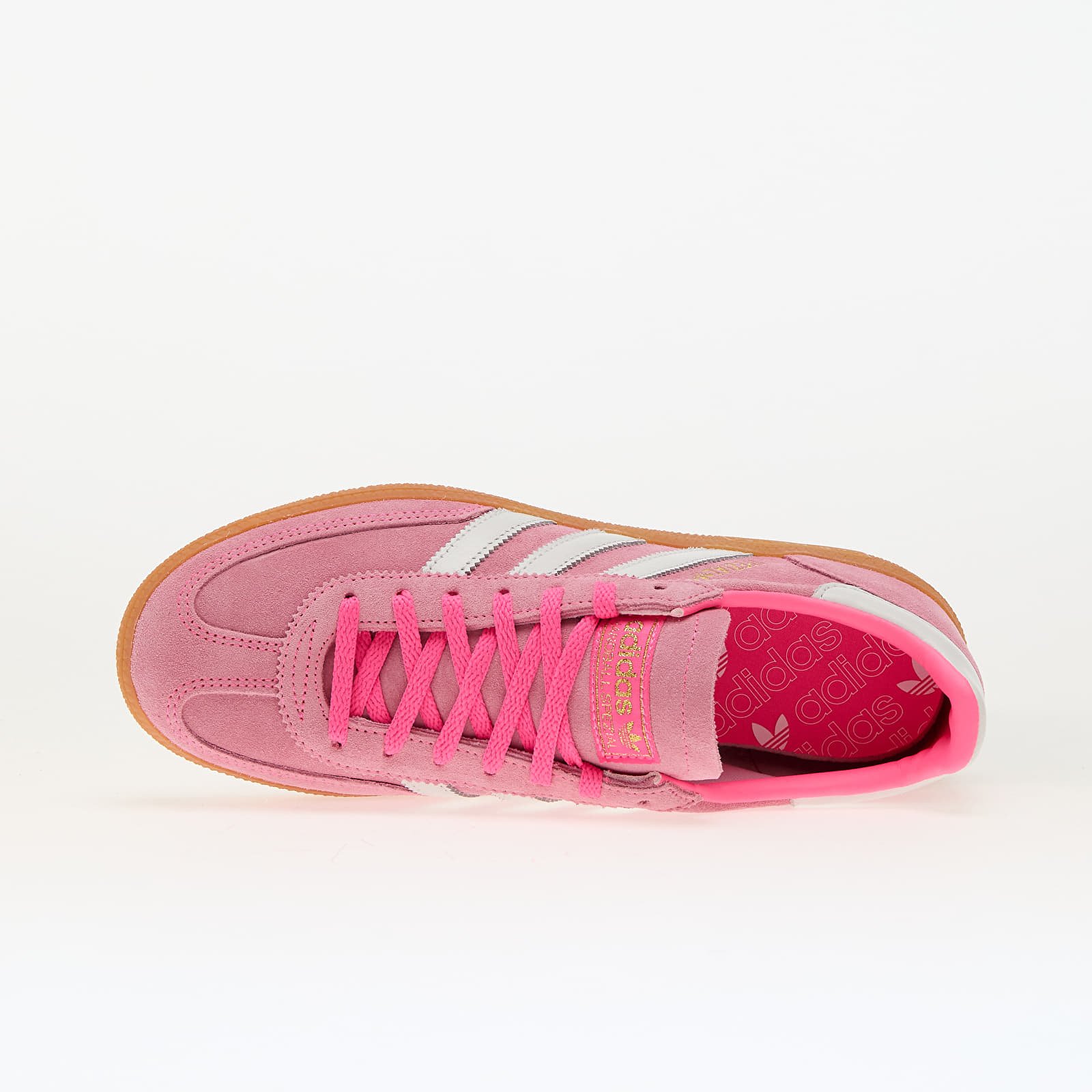 Dámské tenisky a boty adidas Handball Spezial W Lucid Pink/ Ftw White/ Gold Metallic