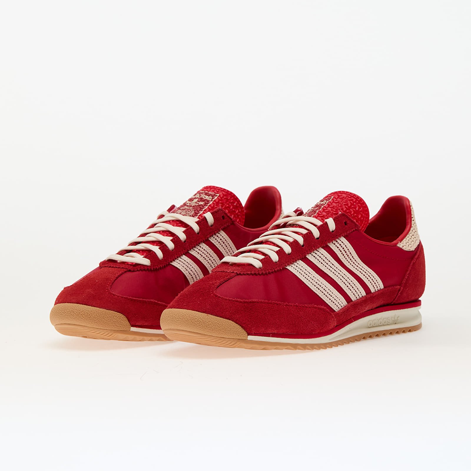 Women's sneakers and shoes adidas SL 72 Og W Better Scarlet/ Wonder White/ Off White