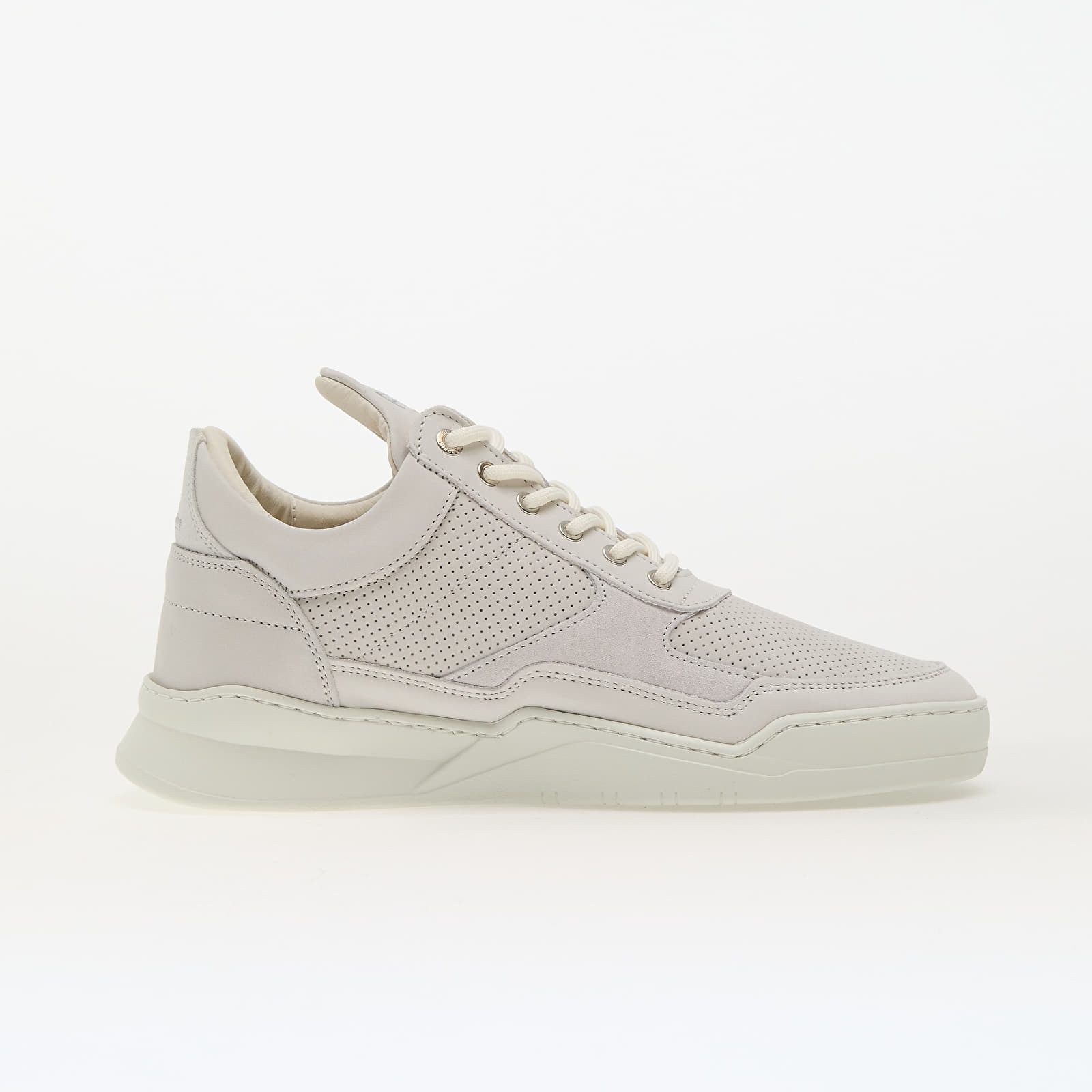 Мужская обувь Filling Pieces Low Top Ghost Panel All White