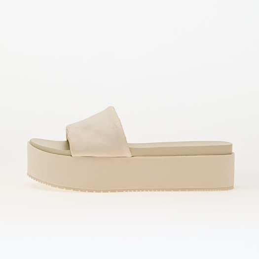 Calvin Klein Jeans Flatform Sandal Slid Beige