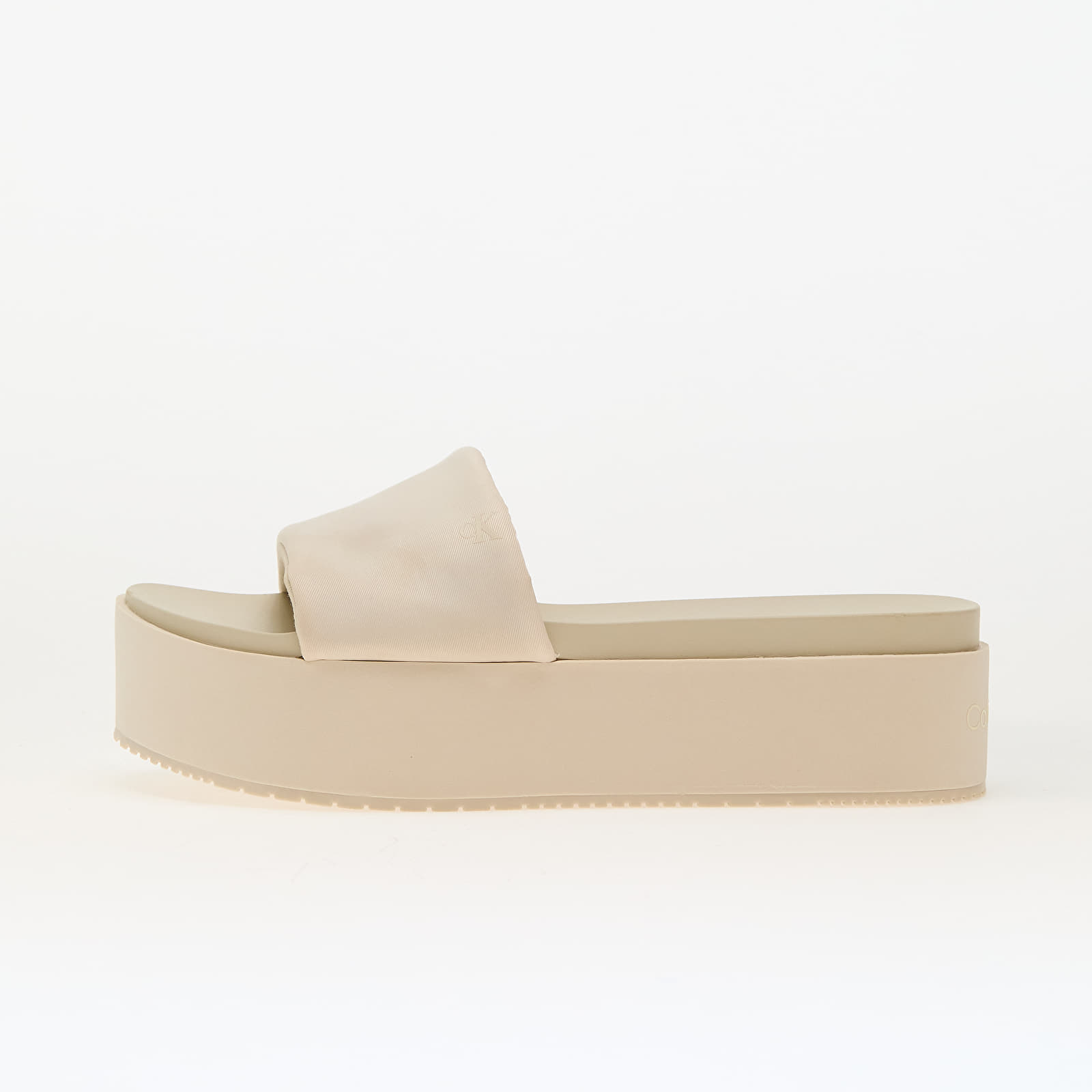 Women's sneakers and shoes Calvin Klein Jeans Flatform Sandal Slid Beige