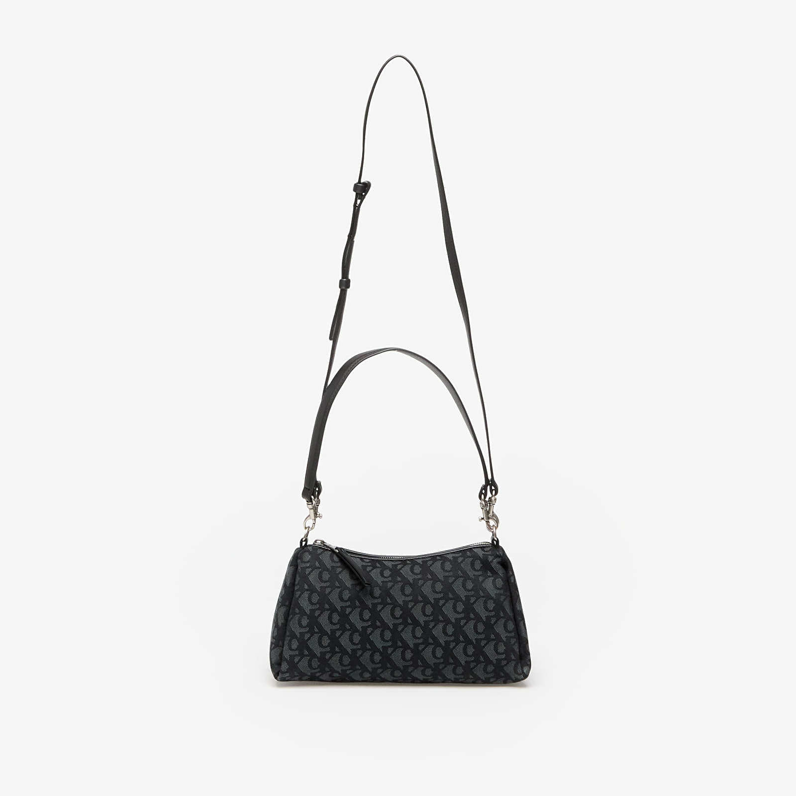 Handbags Calvin Klein Jeans Drop Monogram Sm Shoulder Bag Svart Black
