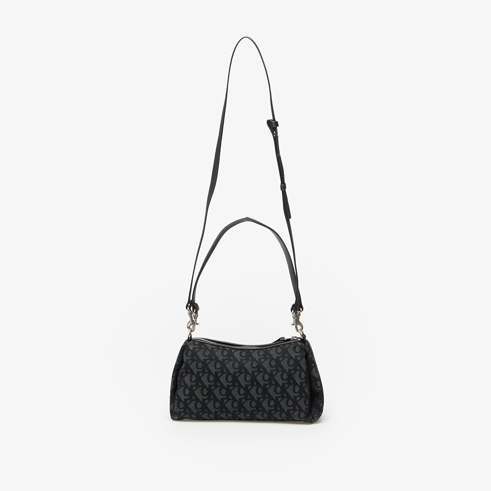 Handbags Calvin Klein Jeans Drop Monogram Sm Shoulder Bag Svart Black